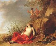 LISSE, Dirck van der Sleeping Nymph after 1642 oil